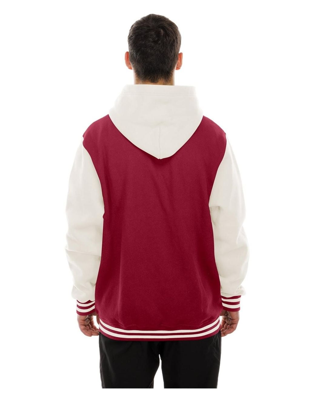 Commanders Interview KTZ Burgundy/cream Washington Commanders Full-snap Fleece Hooded Jacket ...