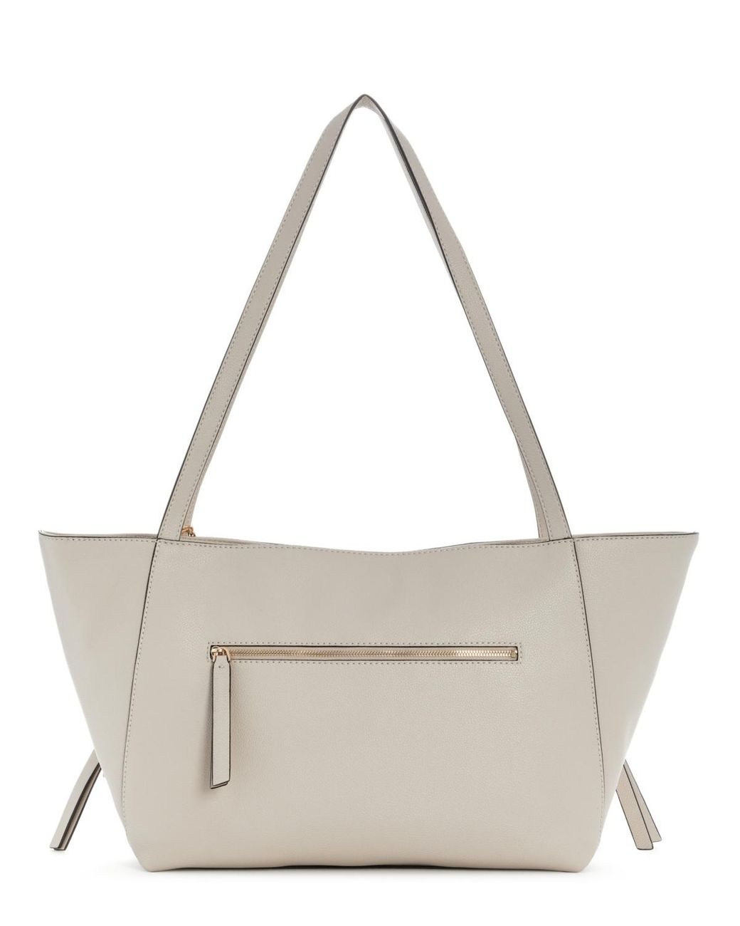 Guess Gray Devon Extra-large Structured Faux Leather Tote