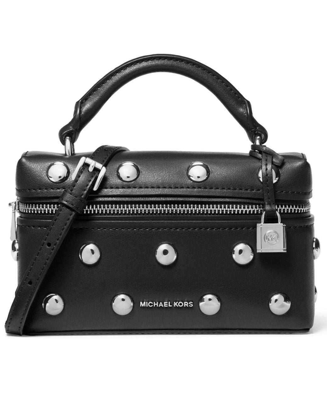 Michael Kors Michael Jana Mini Top Handle Crossbody Bag in Black