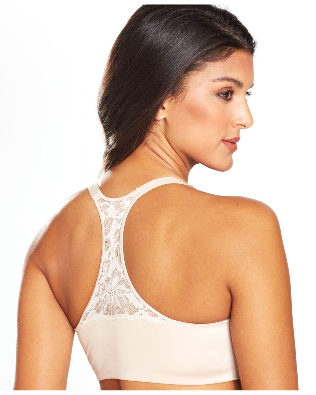 Lilyette By Bali Elegant Lift & Smooth Front Close T-back Bra 830 in