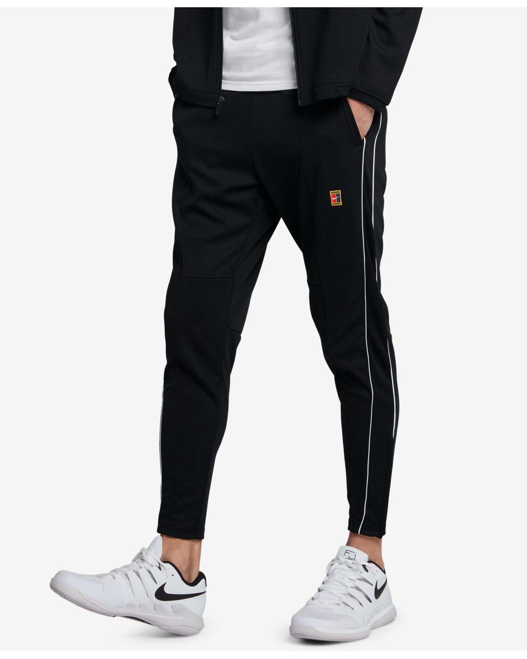 Nike Synthetic Court Tracksuit in Black for Men | Lyst