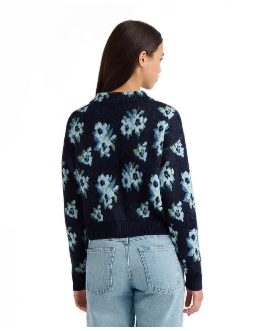 NVLT Blue Collared Sweater