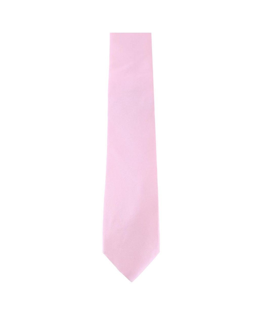 Trafalgar Pink Sutton Solid Color Silk Necktie for men