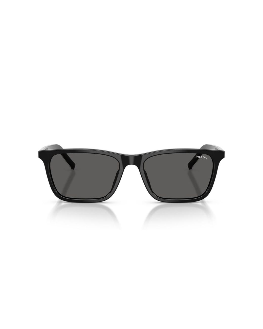 Prada Black Rectangle Classic Sunglasses Pr D19s for men