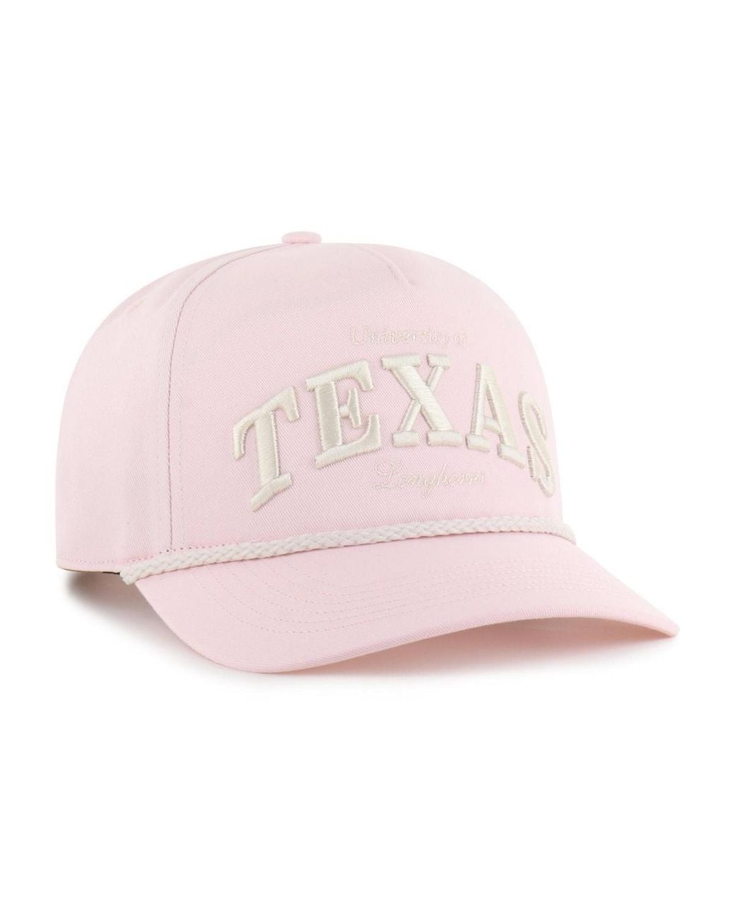 '47 Pink Texas Longhorns Retro-inspired Five-panel Snapback Baseball Cap for men