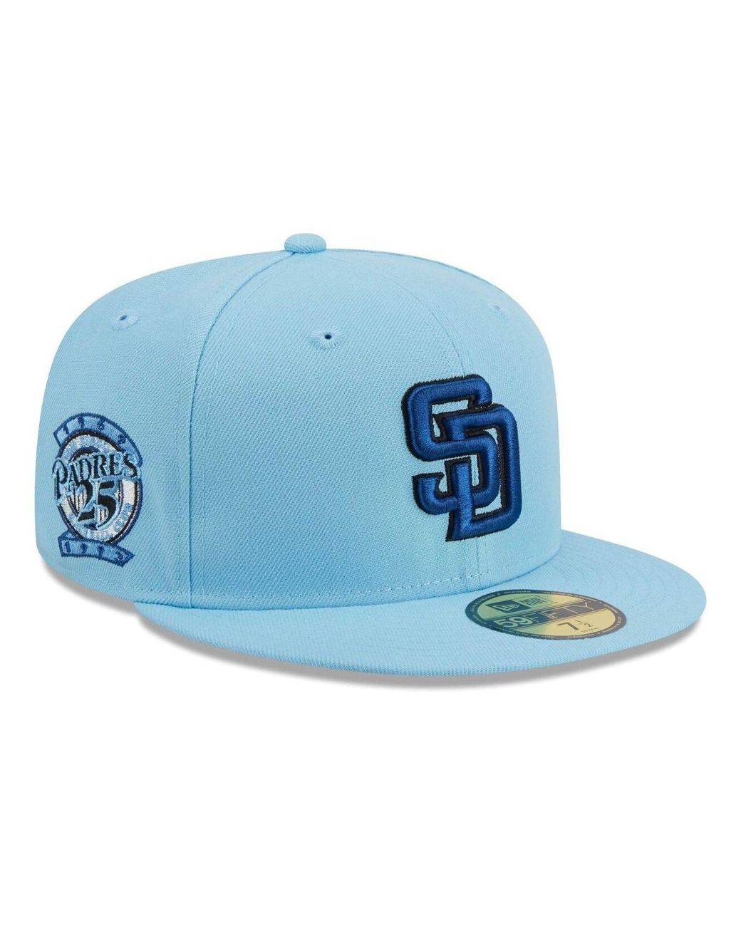 KTZ Light Blue San Diego Padres 59fifty Fitted Hat for Men | Lyst