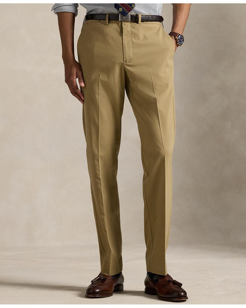 Polo Ralph Lauren Manhasset Stretch Straight-fit Pants in Blue for Men |  Lyst
