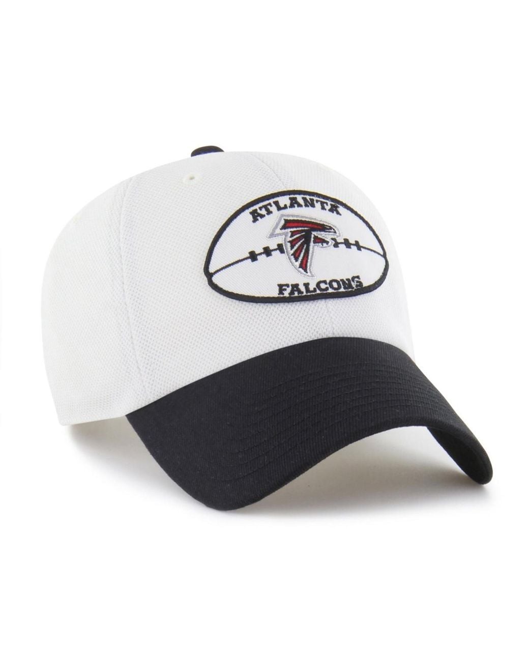 '47 White Atlanta Falcons Clean Up Adjustable Baseball Cap for men