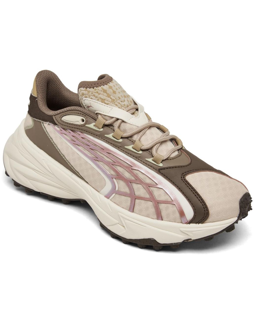 PUMA Spirex Squadron Casual Sneakers From Finish Line in Natural Lyst