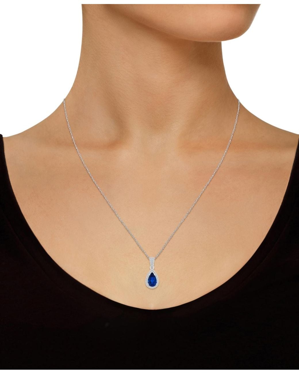Macy's Blue Lab Created (1 Ct. T.w.