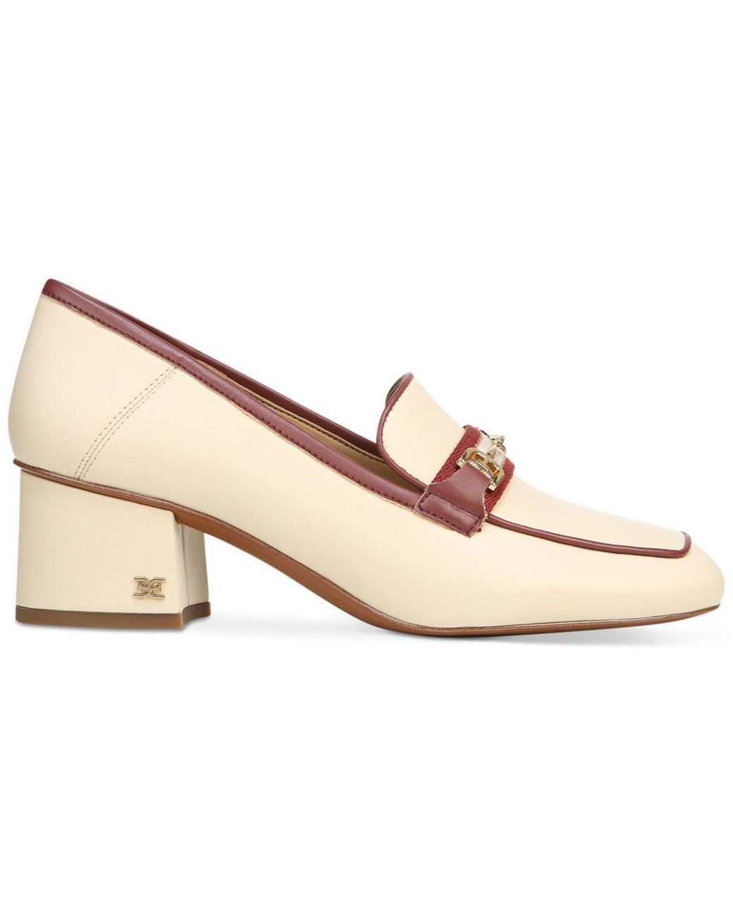 Sam Edelman Leather Flo Block-heeled 