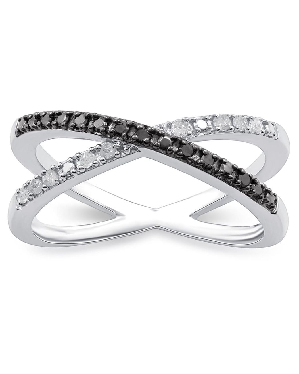 Macy's Metallic Diamond Ring (1/6 Ct. T.w.
