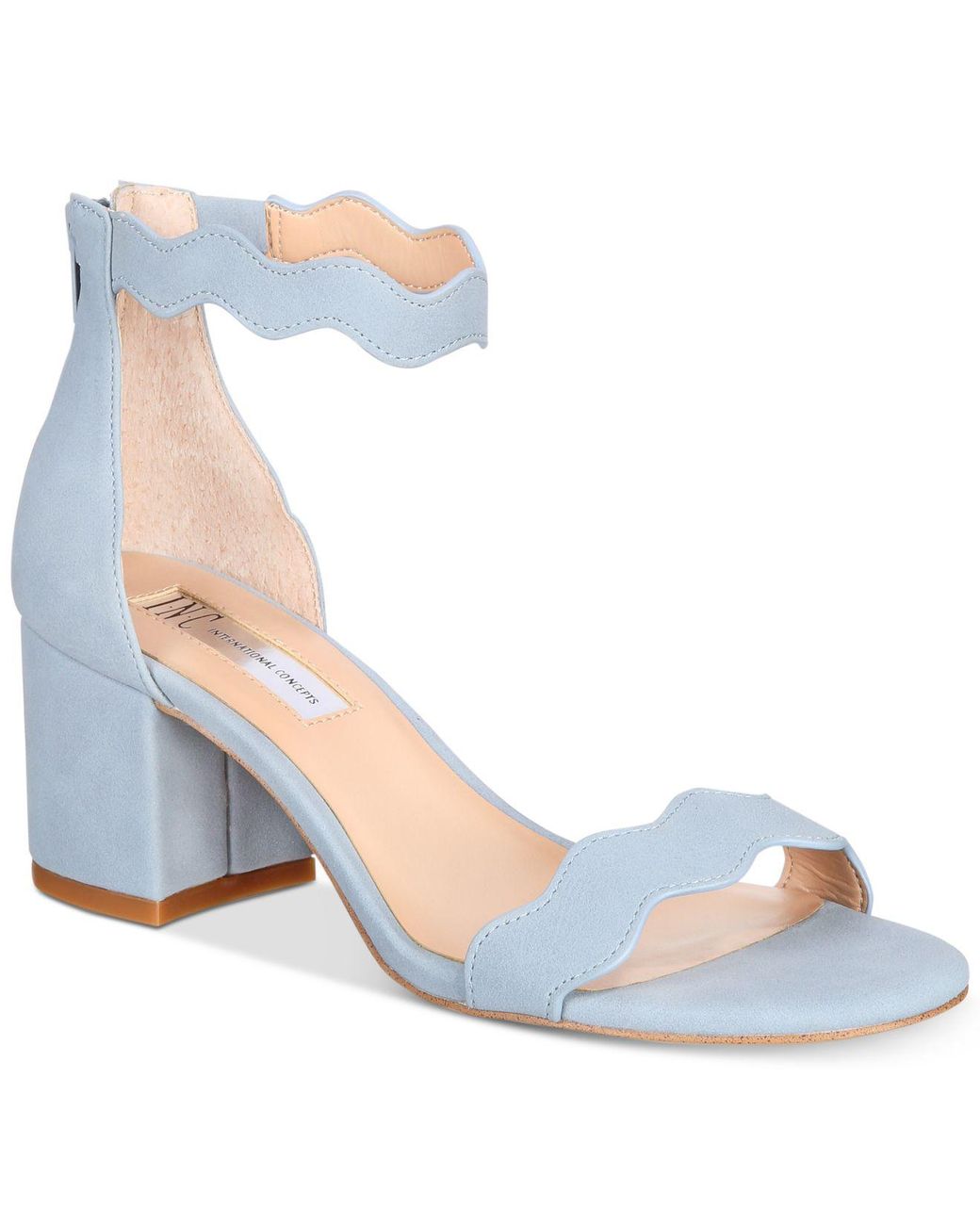 Inc block shop heel sandals