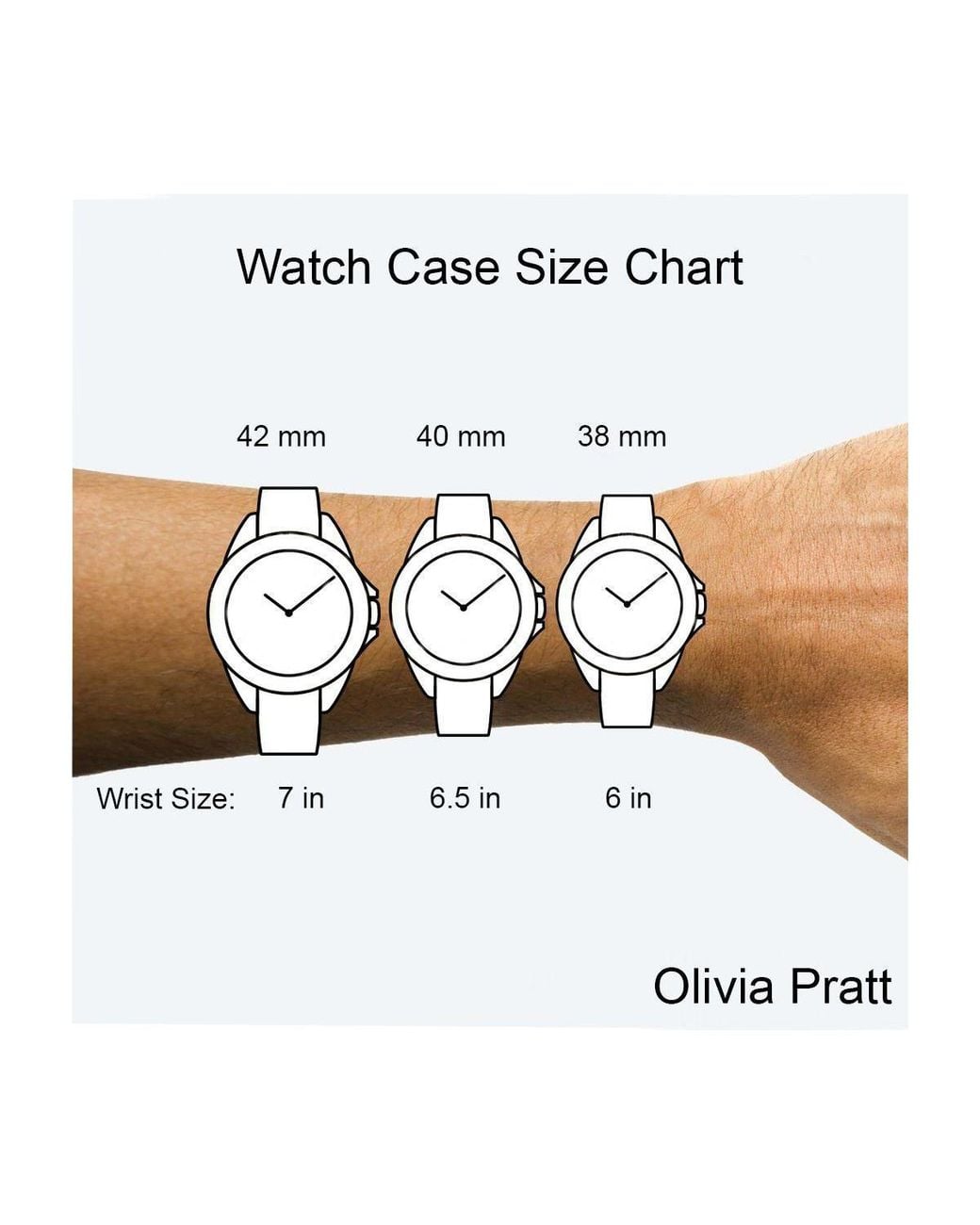 Olivia Pratt Black Modern Stripped Design Bangle Watch