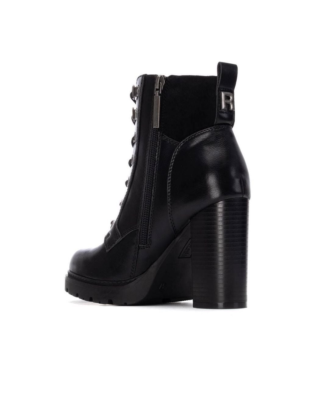 Xti Black Heeled Ankle Booties Refresh Collection By
