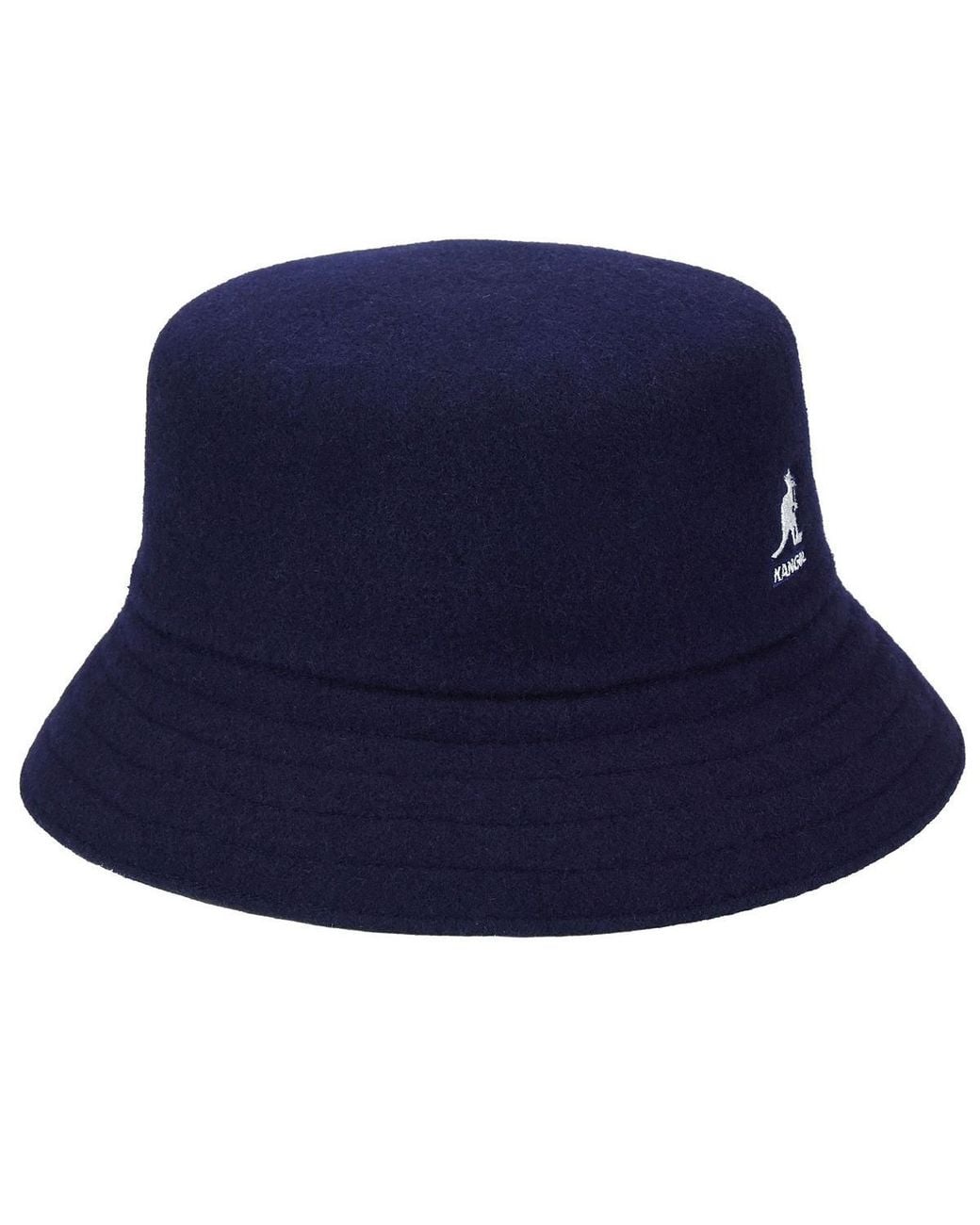 Kangol Blue Wool Lahinch Bucket Hat