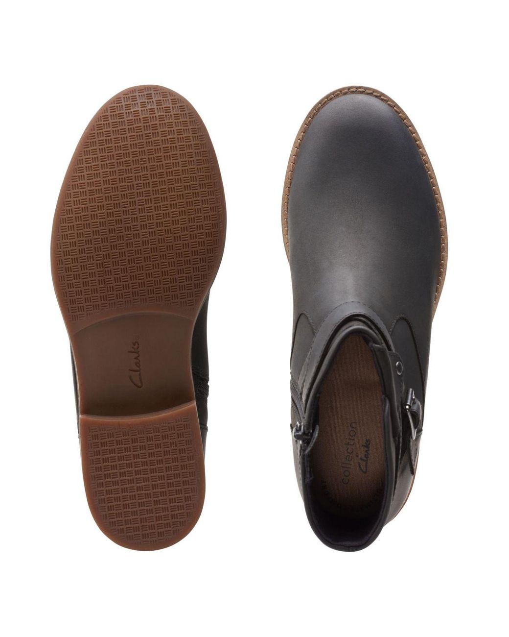 Clarks Macys Womens Ankle Booties Leather Clarks Camzin Hale