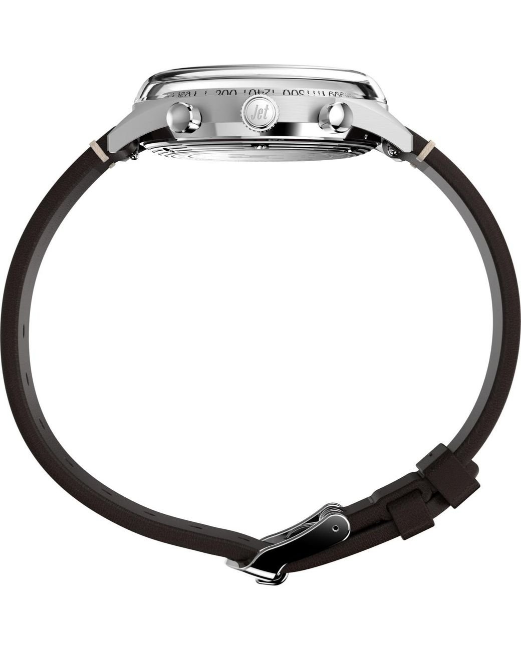 Timex Gray Chronograph Leather Watch for men