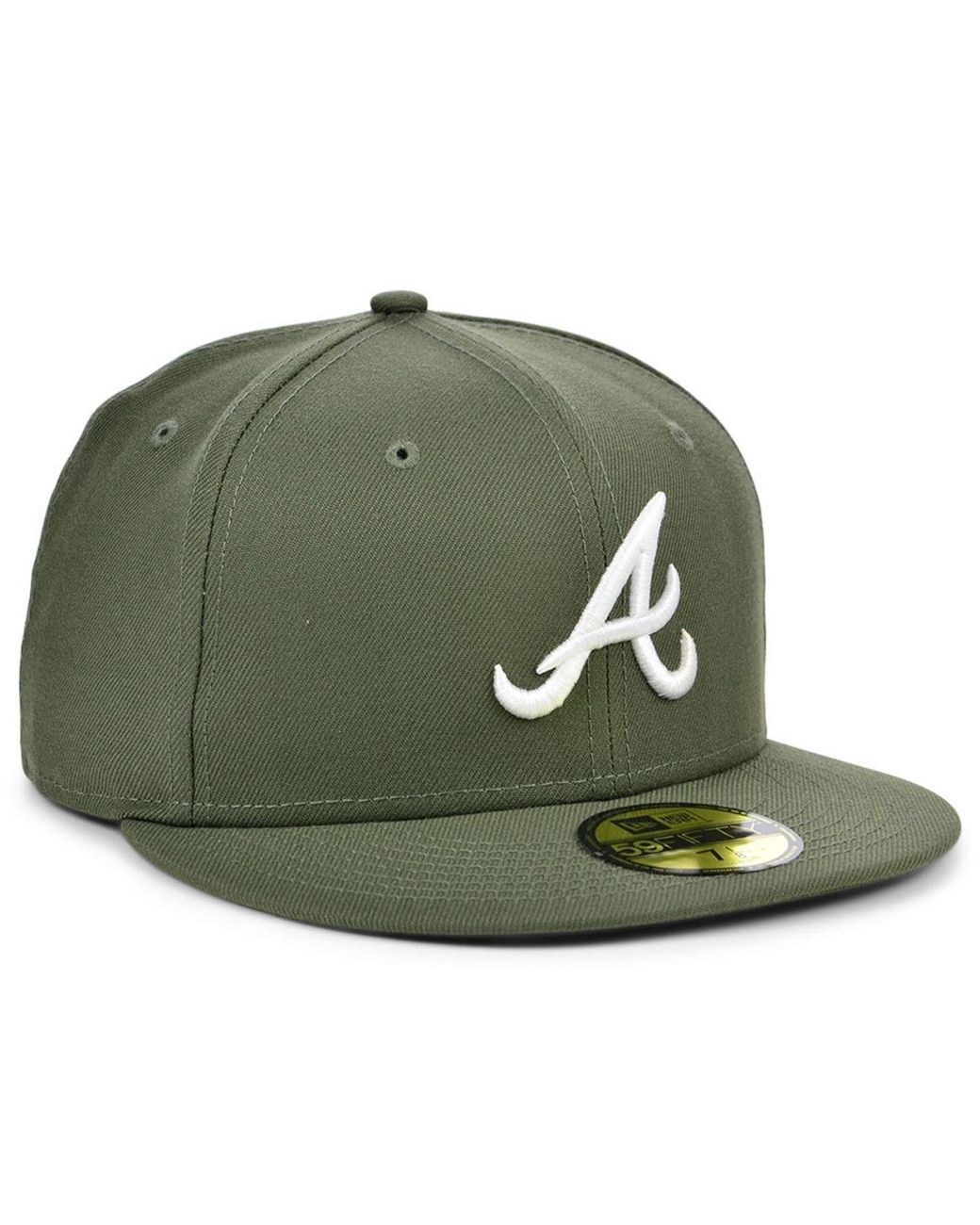 KTZ Atlanta Braves Re-dub 59fifty-fitted Cap in Green for Men
