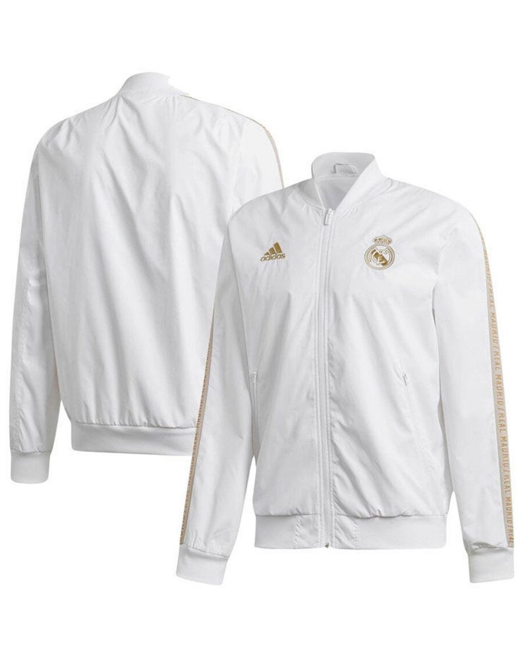 real madrid white jacket