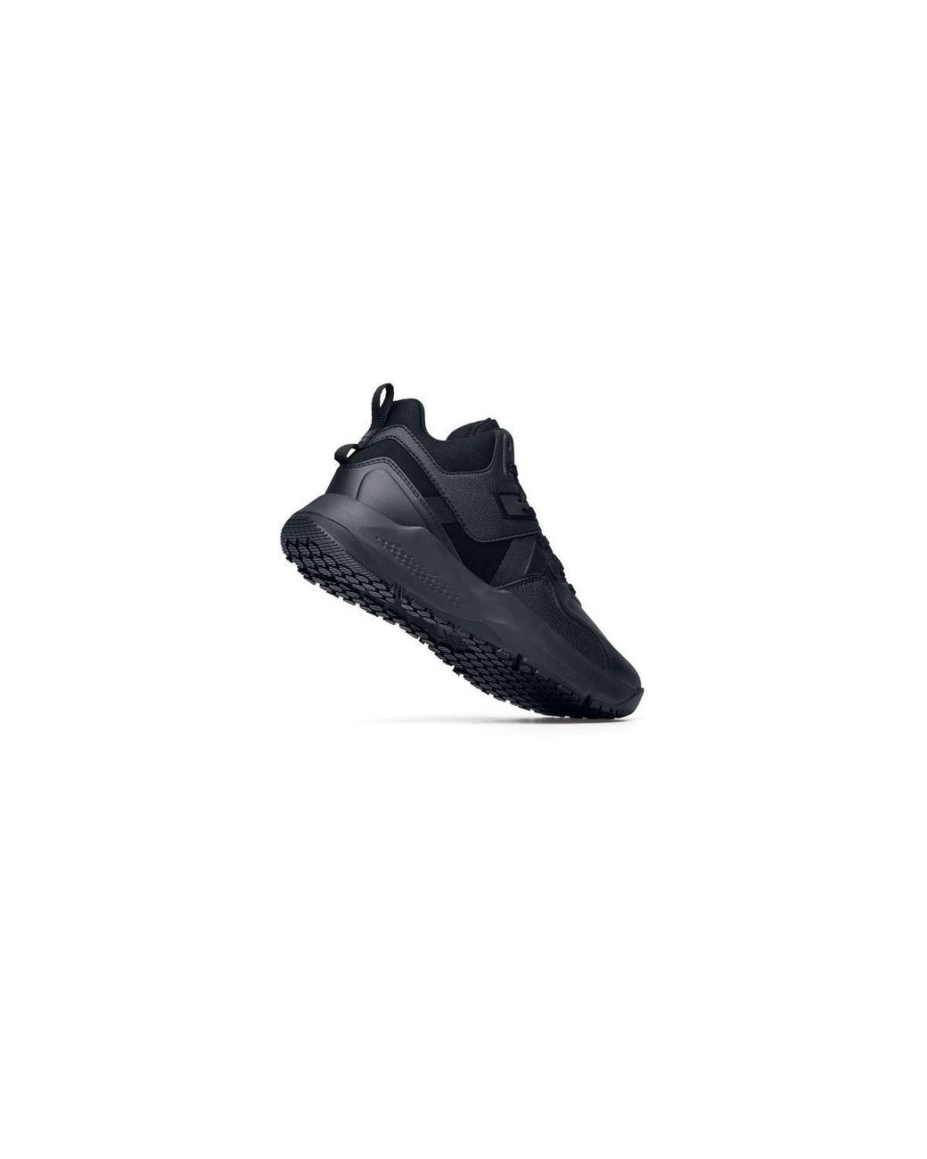 Shoes for Crews Blue Brakly Slip Resistant Water Resistant Work Shoes