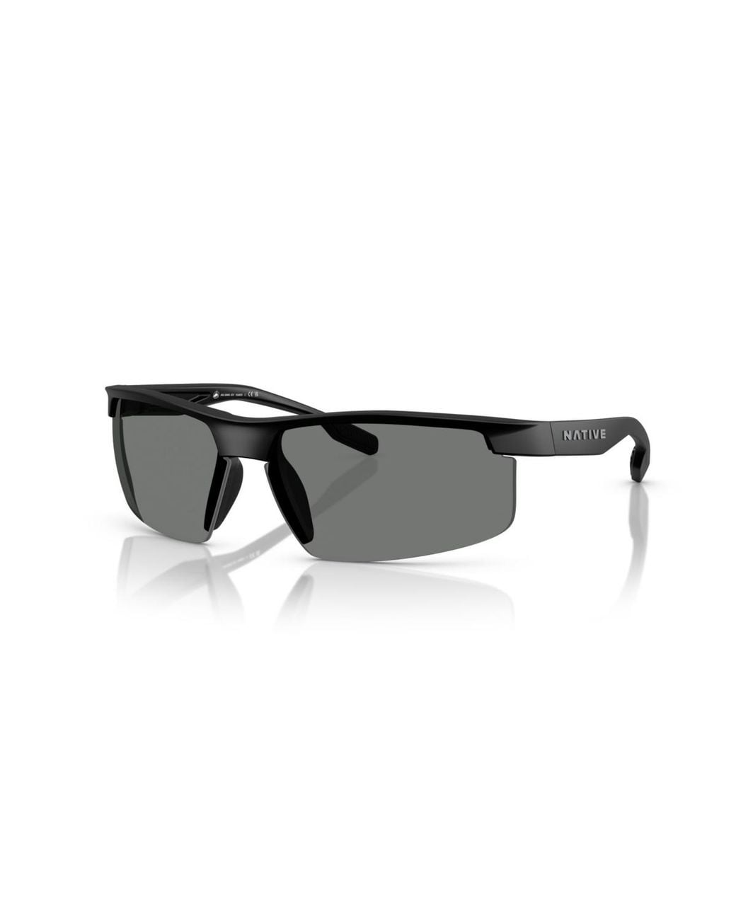 Native Eyewear Black Native Polarized Sunglasses for men