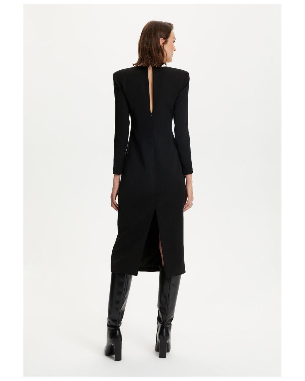 knee length dresses for ladies Nocturnes Midi Dress