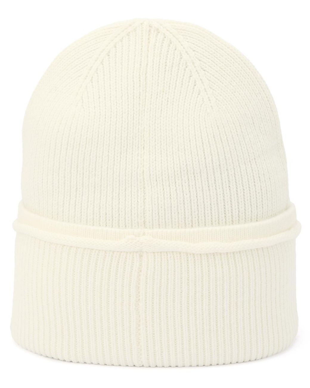 Michael Kors Natural Exposed Seam Cuff Beanie