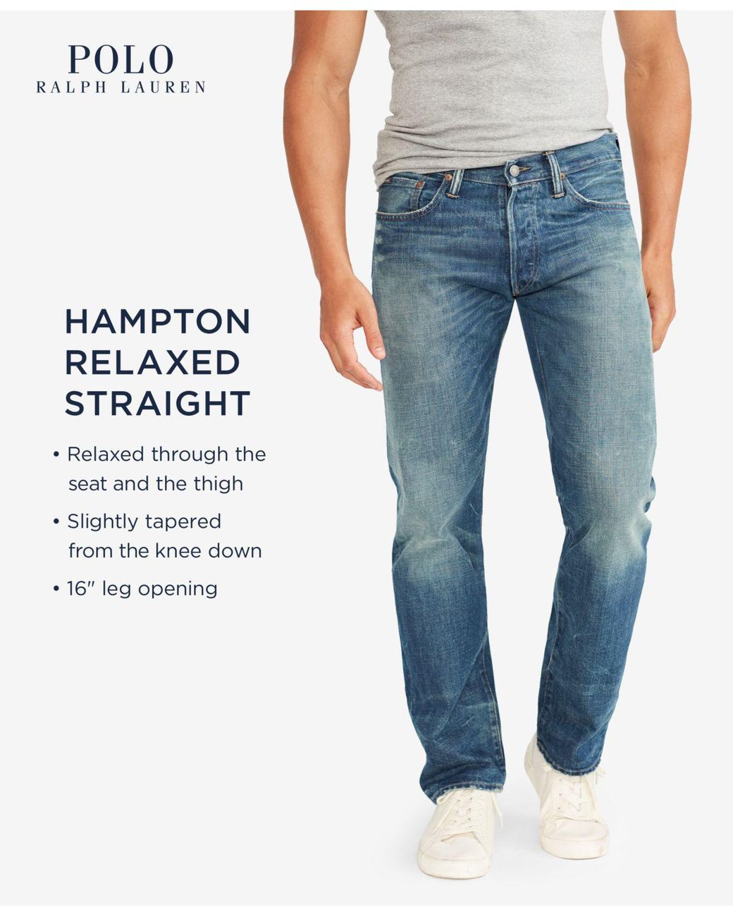 Top 40+ imagen ralph lauren hampton jeans - Thptnganamst.edu.vn