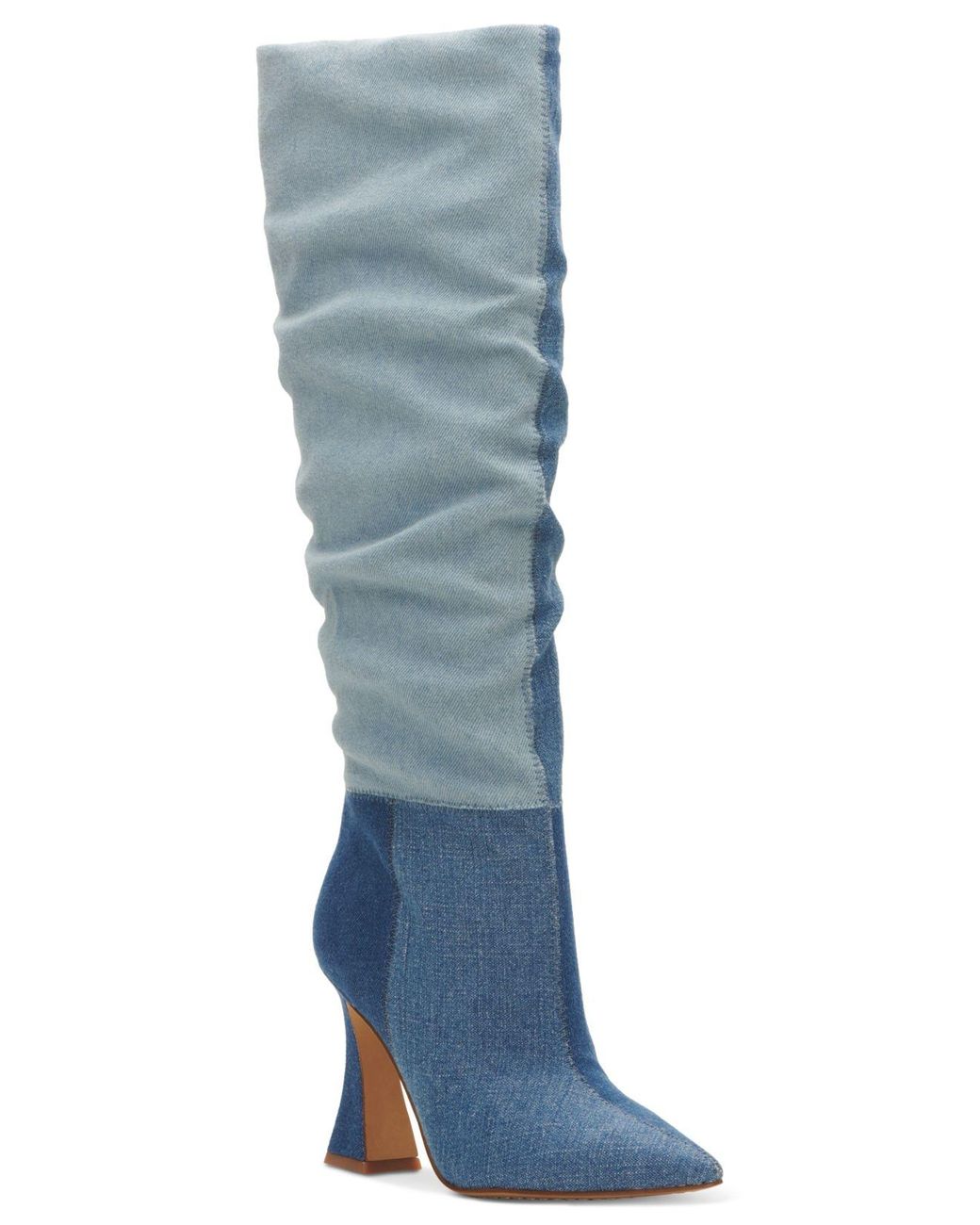 Vince Camuto Alinkay Slouch Kneehigh Boots in Blue Lyst