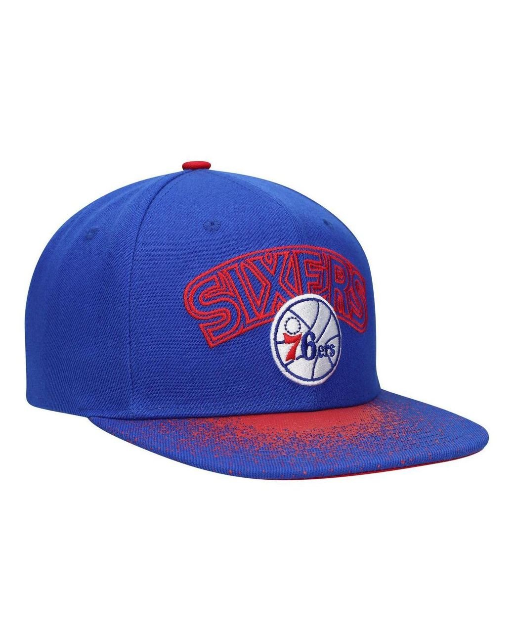 Lids Philadelphia 76ers Mitchell & Ness Side Core 2.0 Snapback Hat