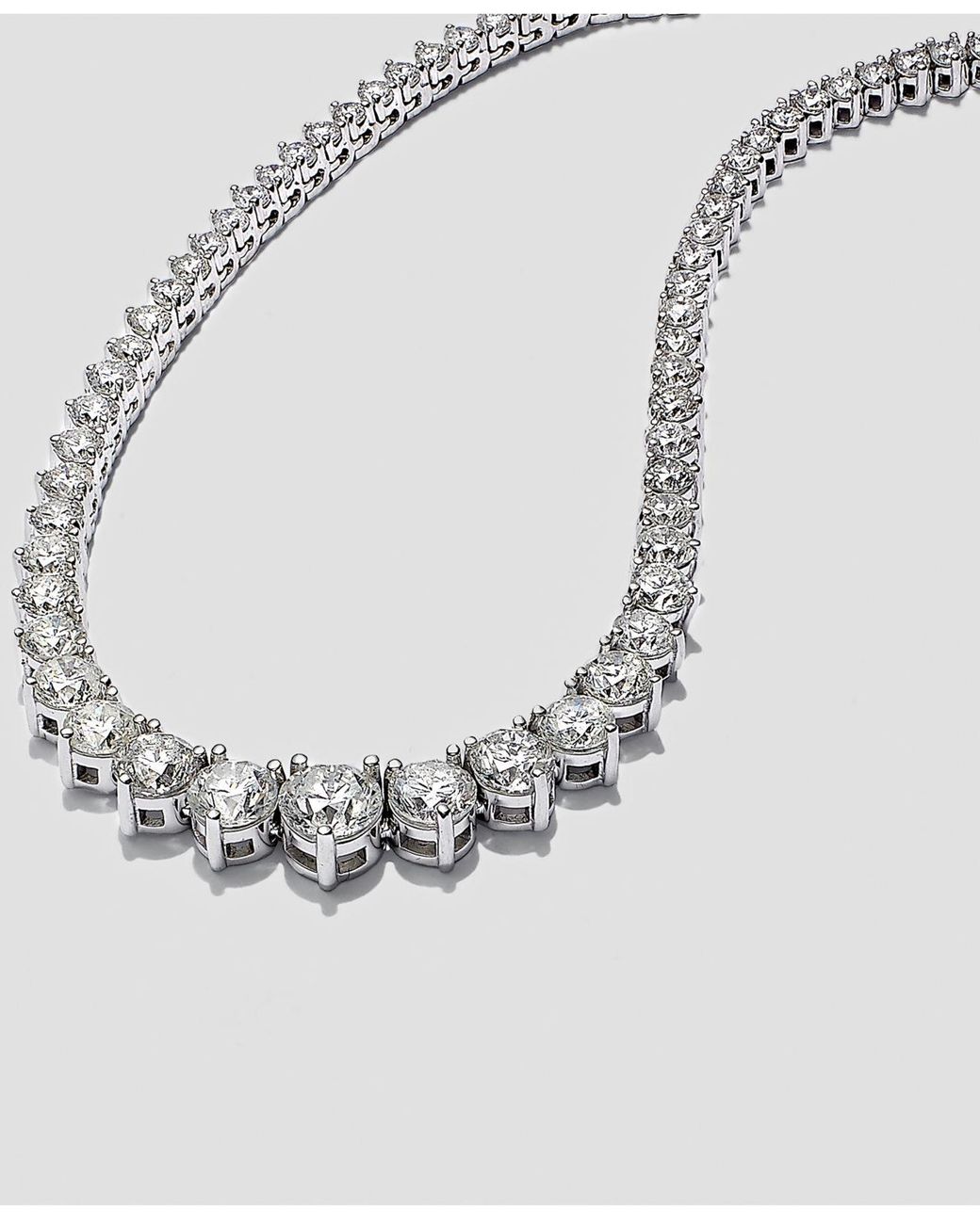 diamond tennis necklace macy's