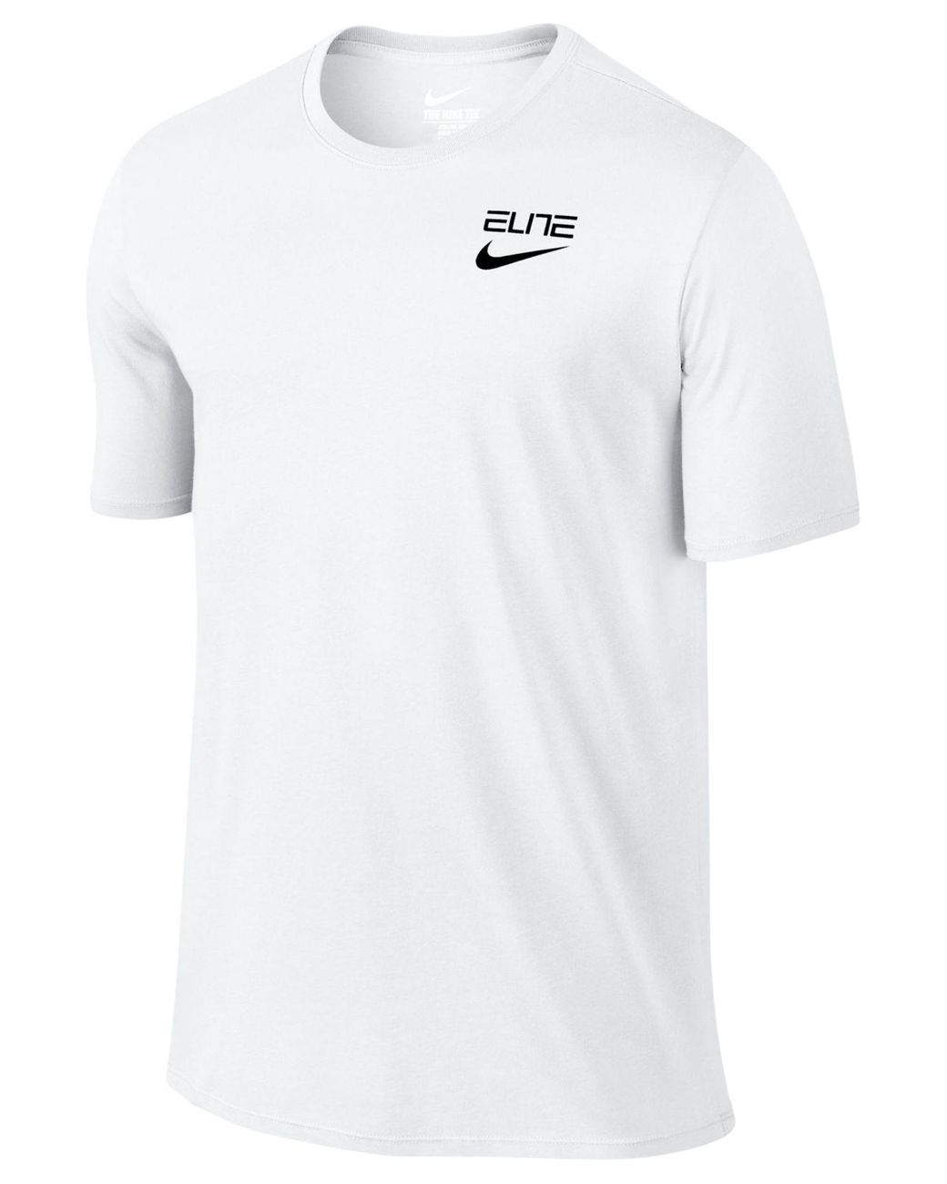 Disco Kaal Gezichtsveld Nike Men's Elite Back-stripe Dri-fit T-shirt in White for Men | Lyst