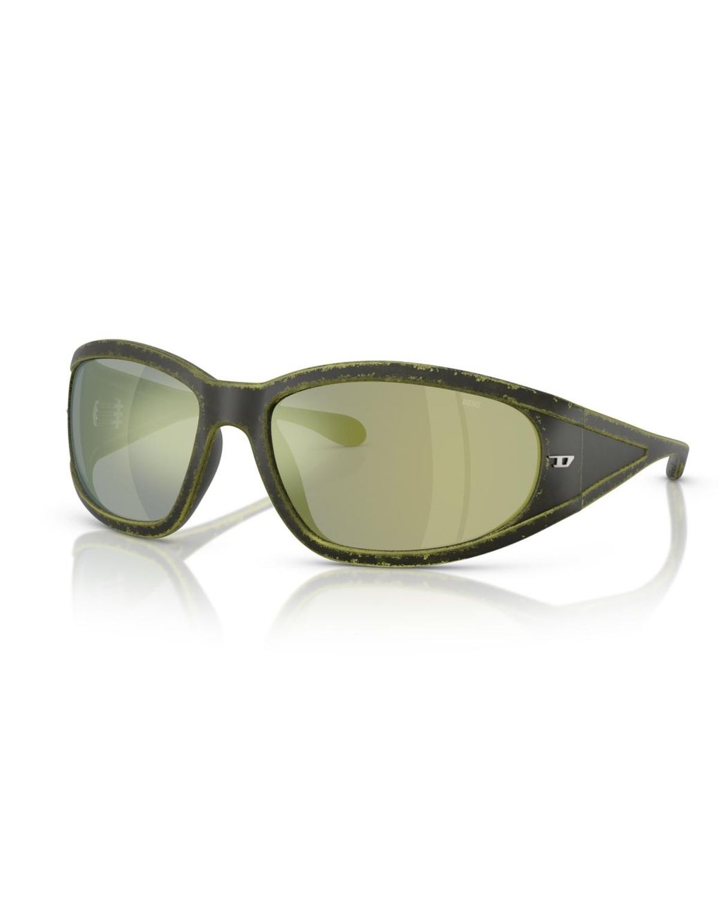 DIESEL Green Large Sunglasses