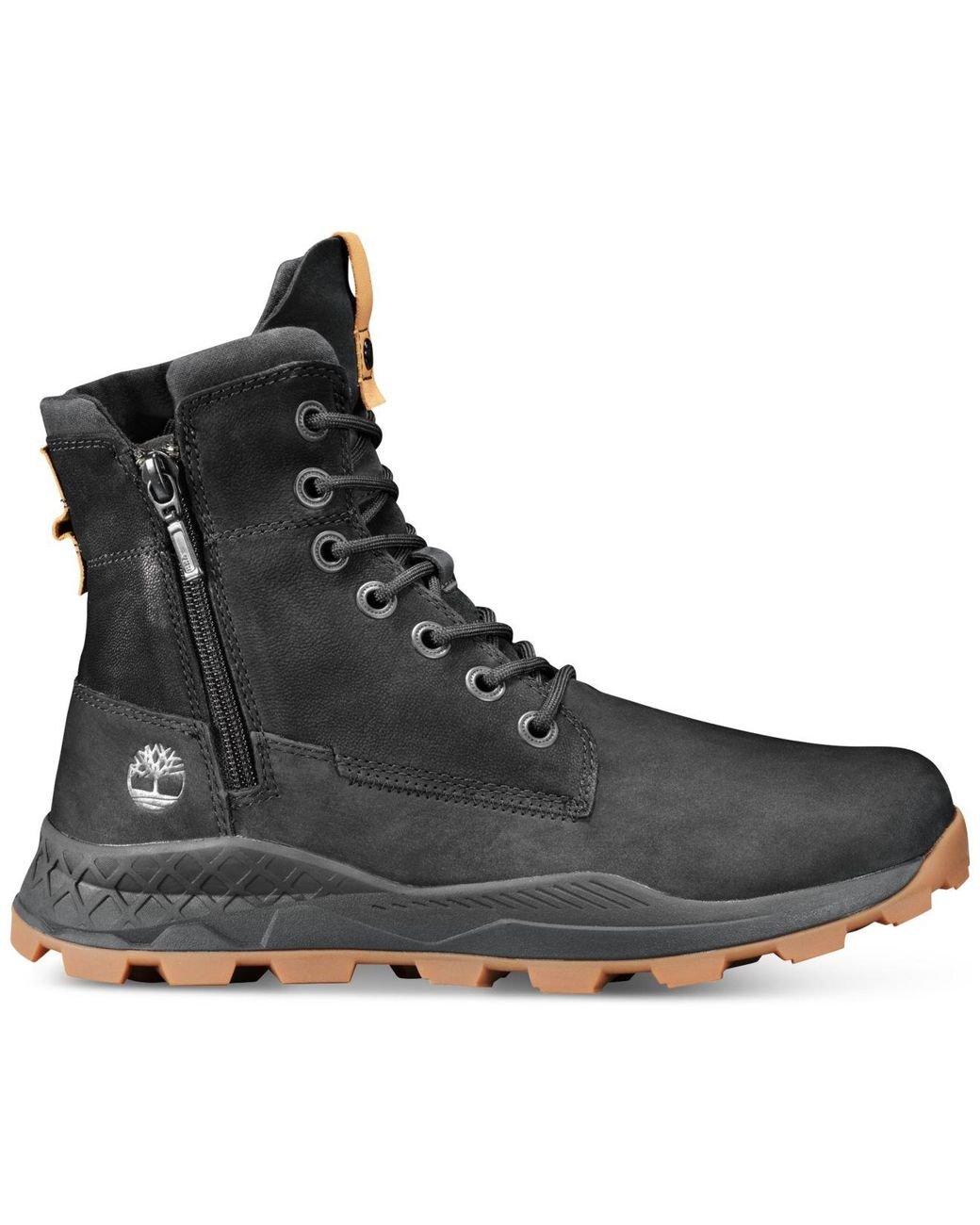 Timberland Leather Brooklyn Side-zip Boots Created For Macy's in Black for  Men | Lyst
