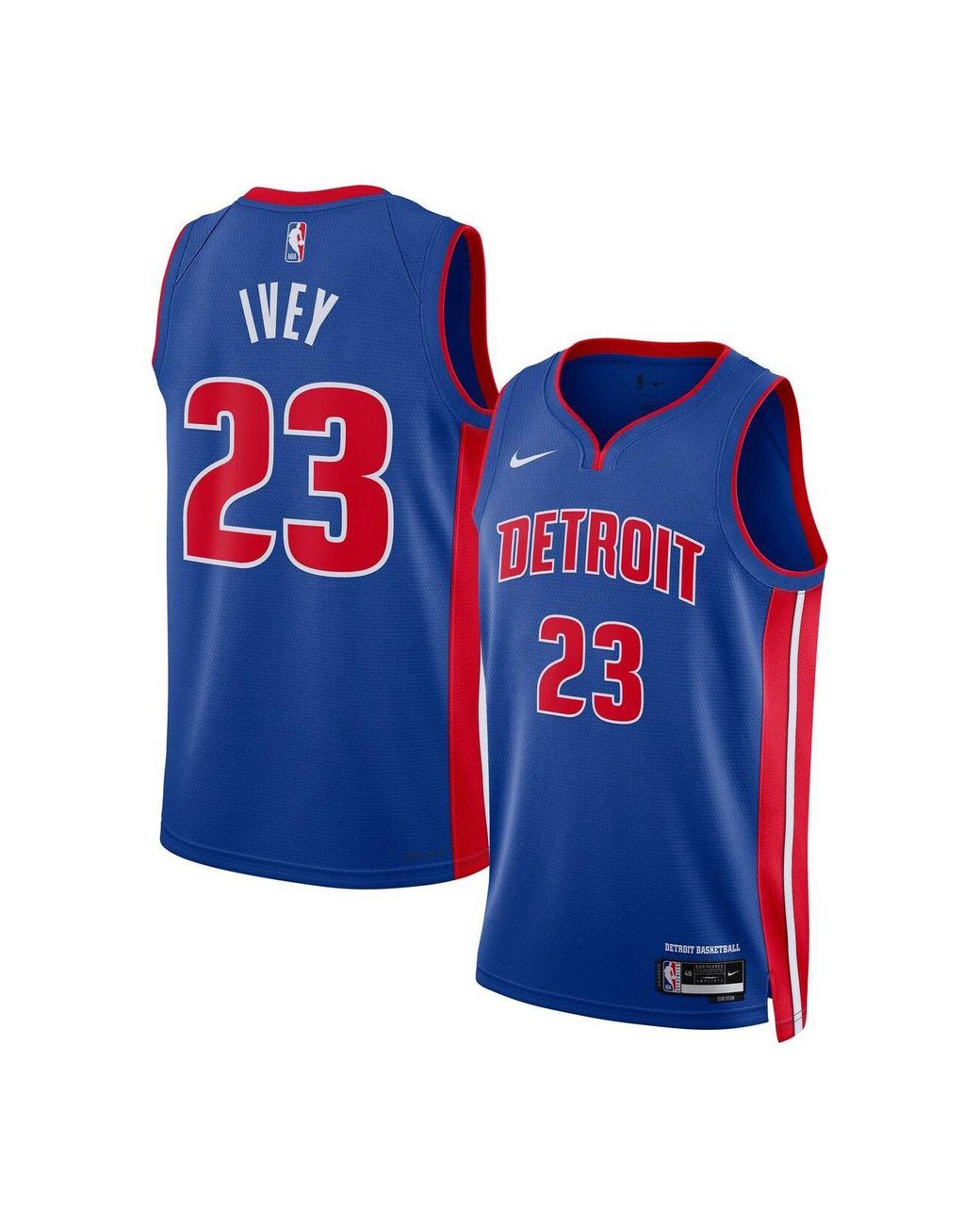 Nike Jaden Ivey Blue Detroit Pistons 2022 Nba Draft First Round Pick