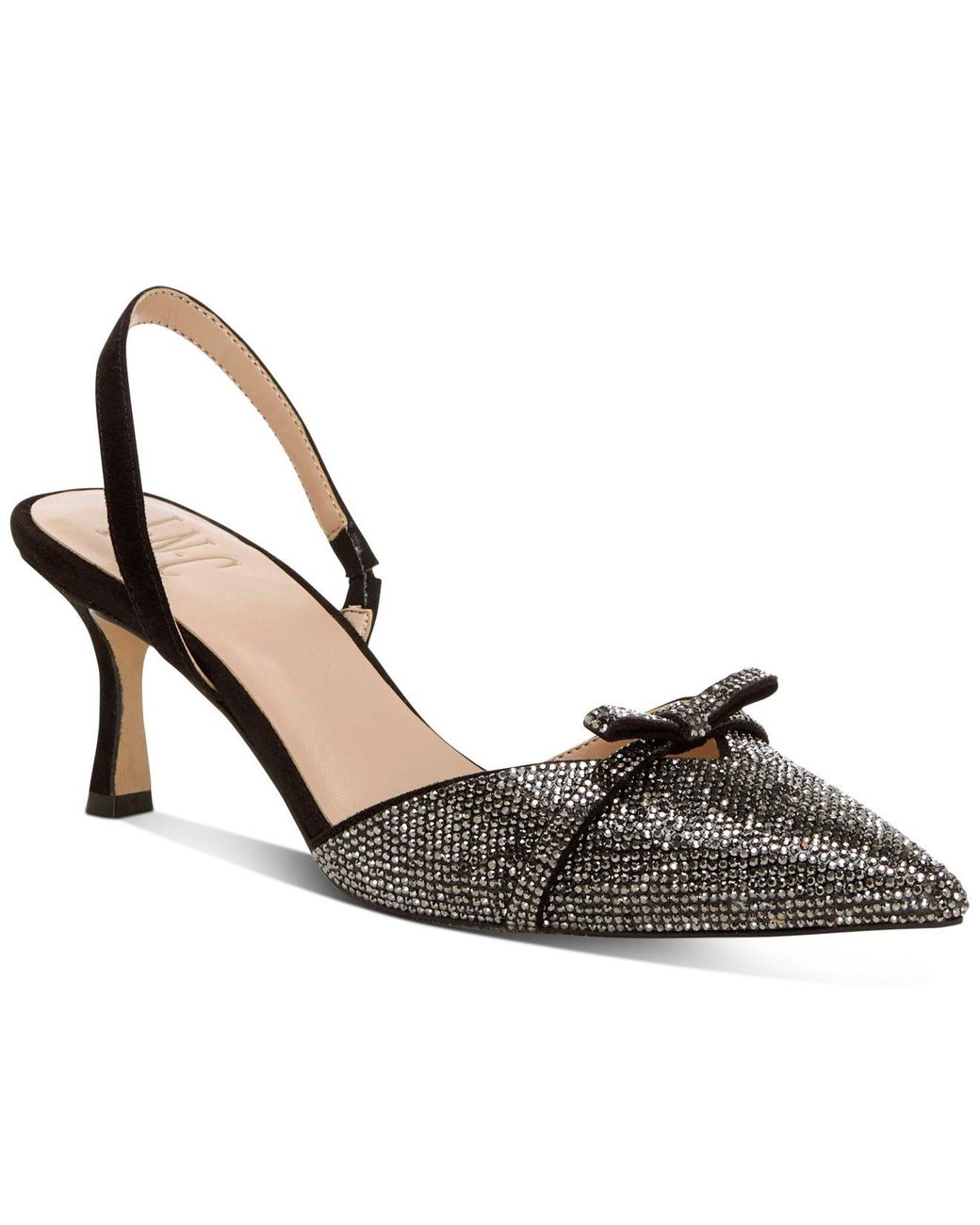 INC International Concepts Gelsey Slingback Kitten-heel Pumps, Created