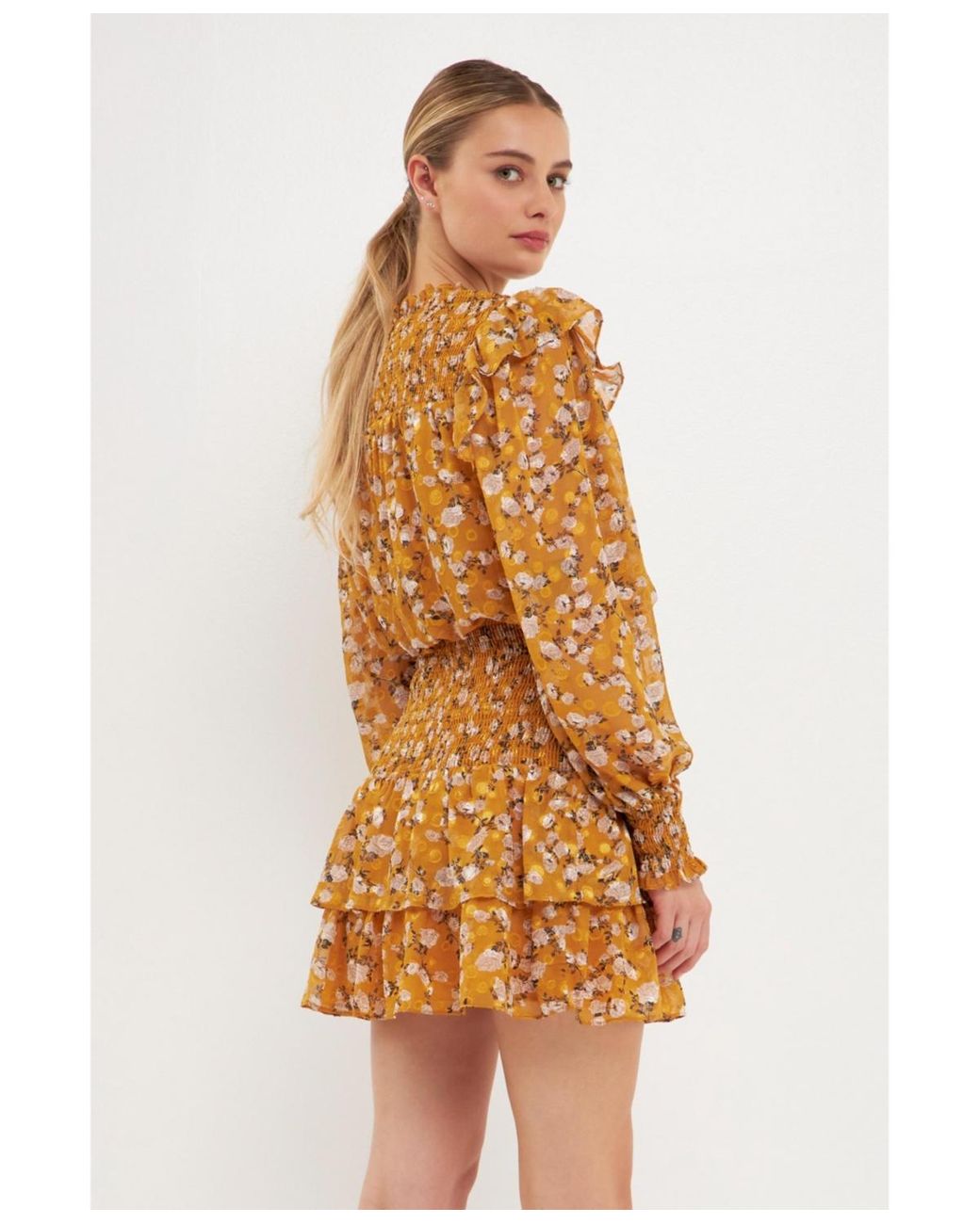 Endless rose polka top dot mini dress