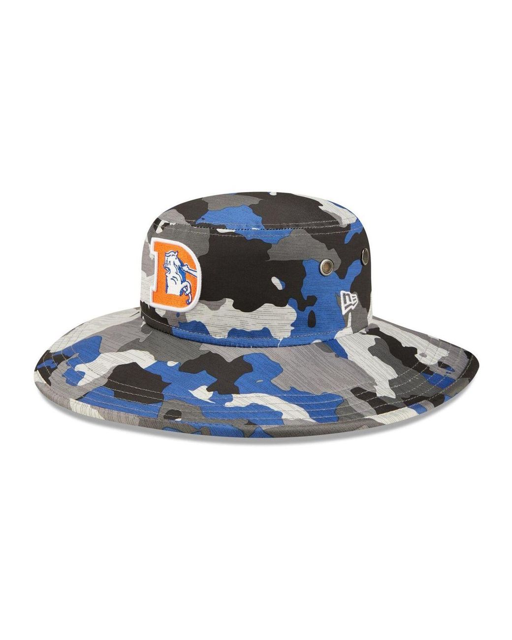 KTZ Camo Denver Broncos 2022 Nfl Training Camp Official Historic Logo  Panama Bucket Hat in Blue for Men | Lyst
