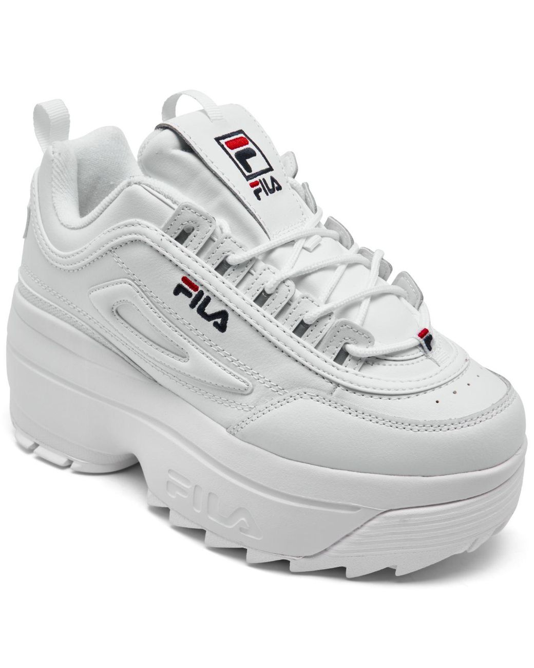 Fila Disruptor 2 Wedge Casual Sneakers From Finish Line in White Lyst
