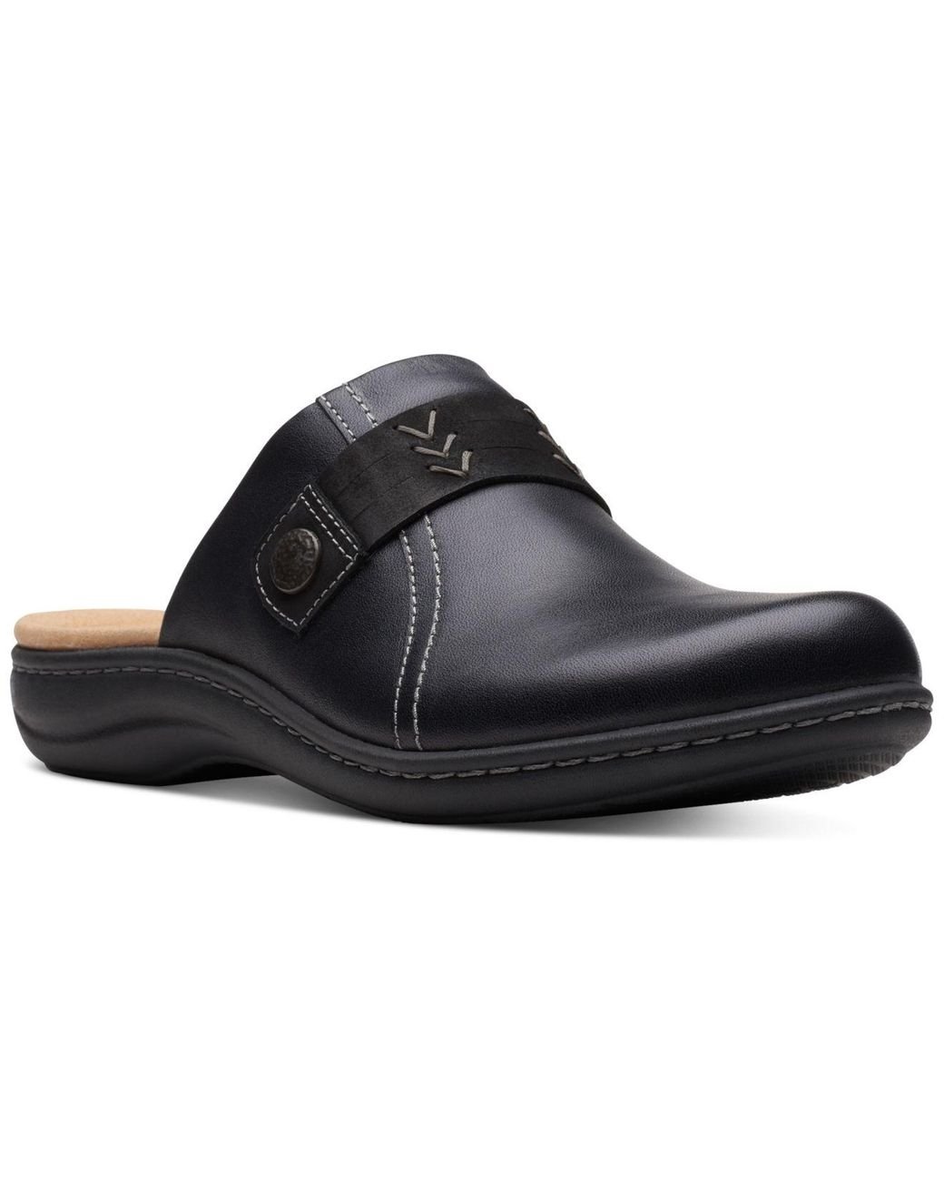 clarks slip on clogs