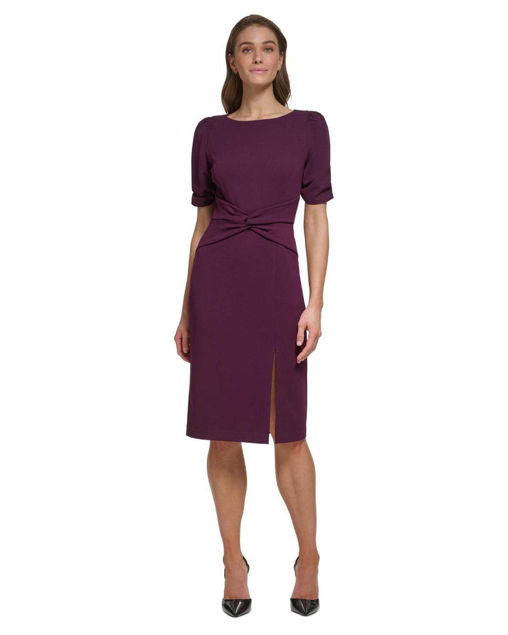 Dkny hotsell purple dress