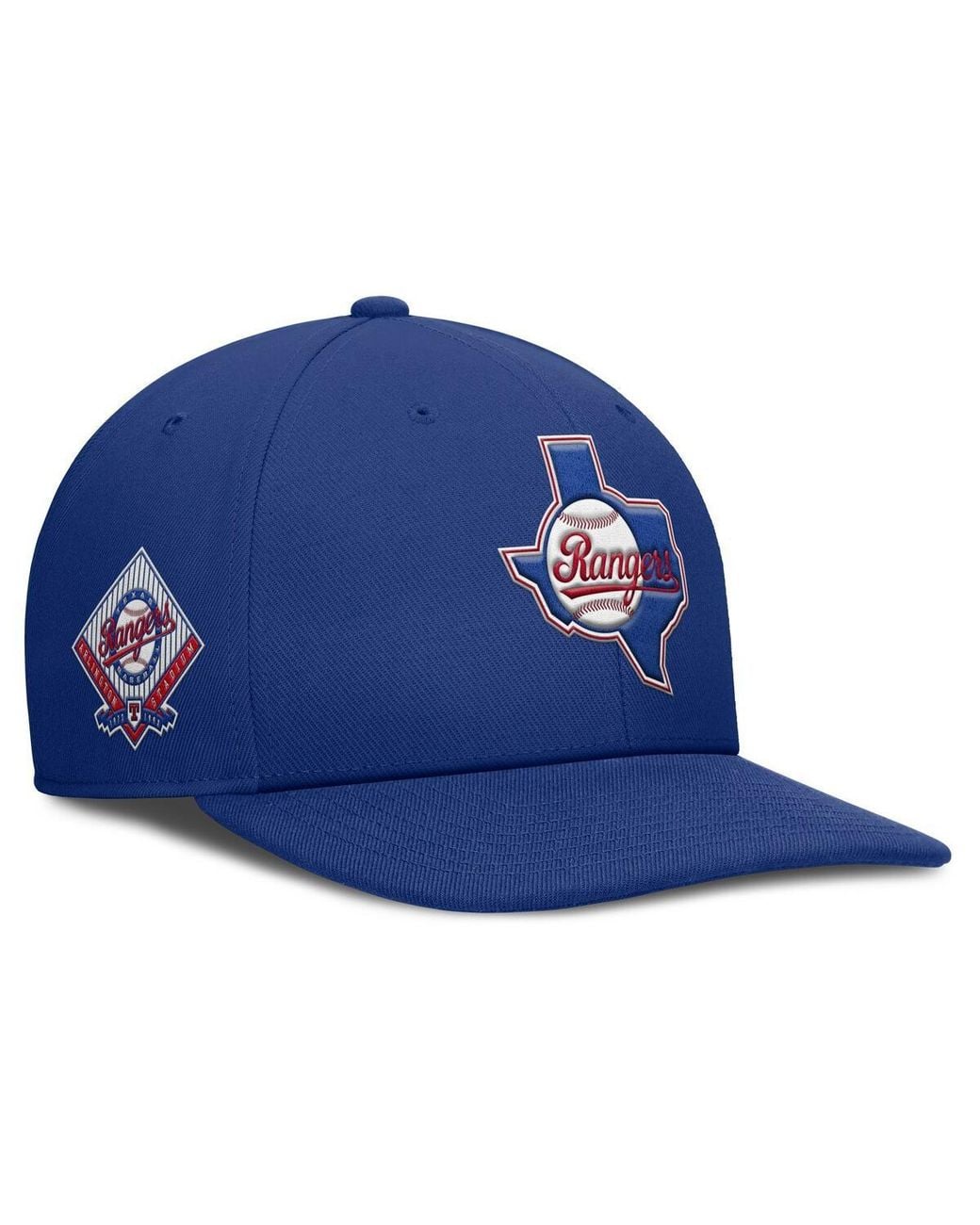 Nike Blue Texas Rangers Pro Performance Snapback Hat for men