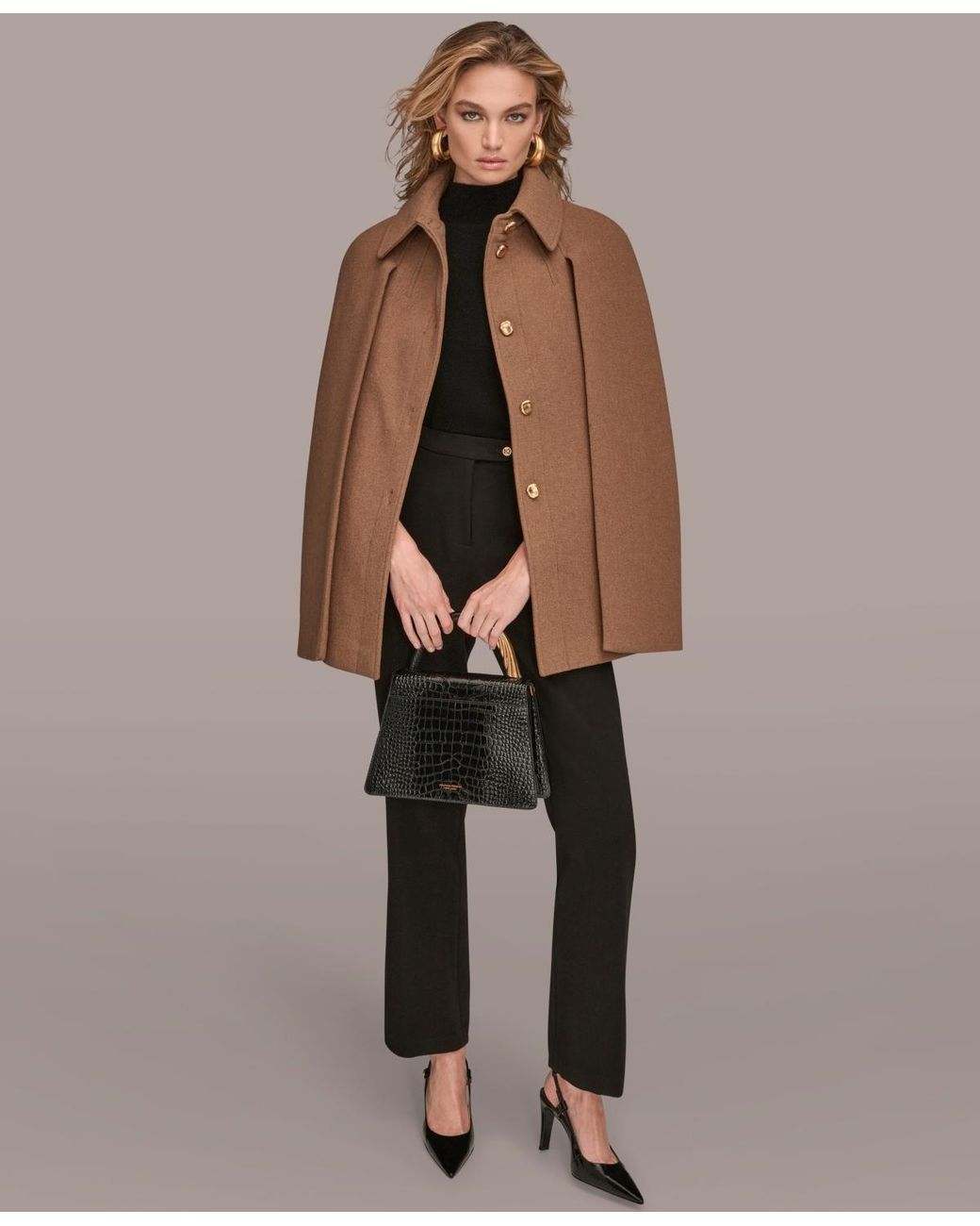 Donna Karan Brown Coat