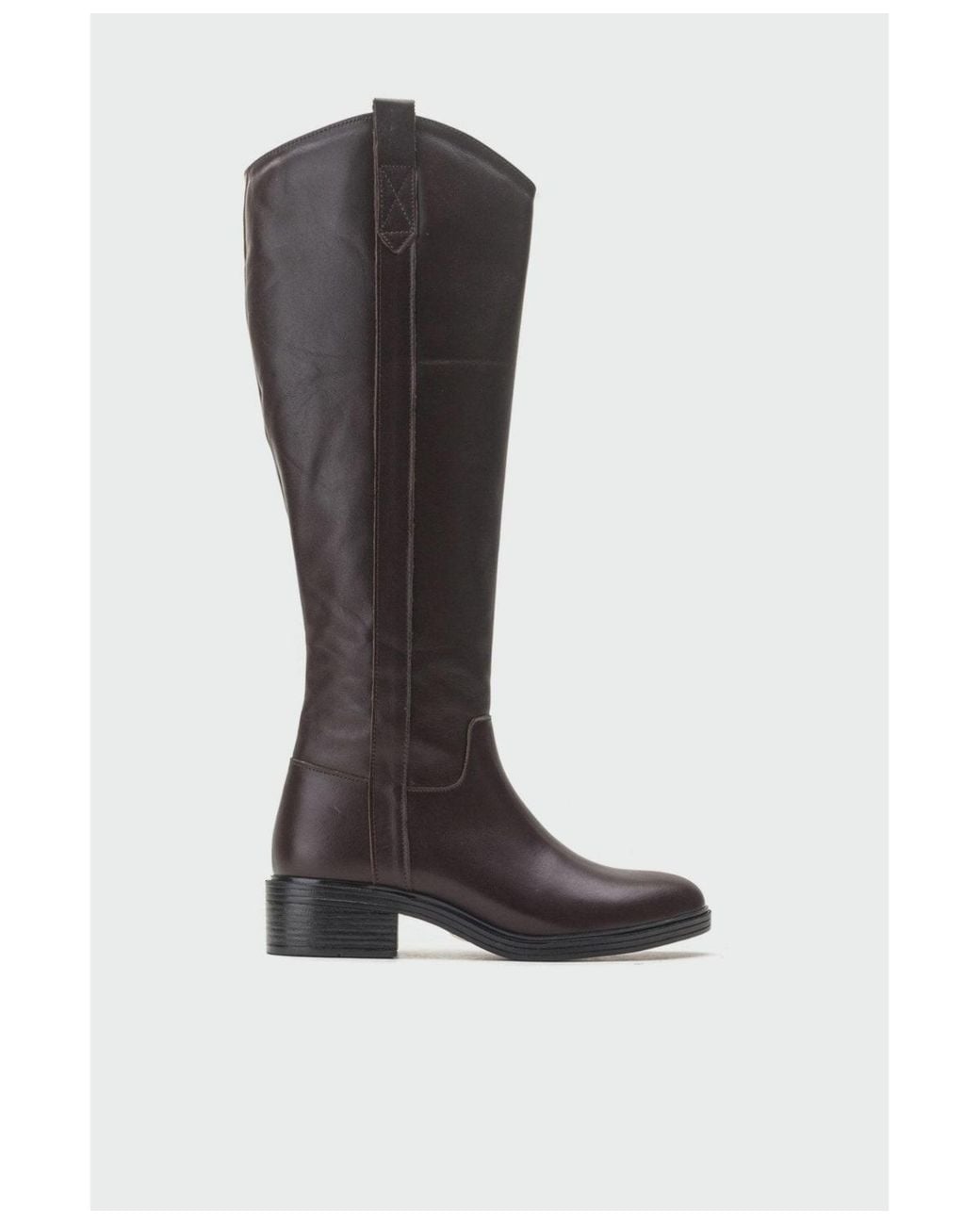 Forever & Always Shoes White Acro Leather Boot ()