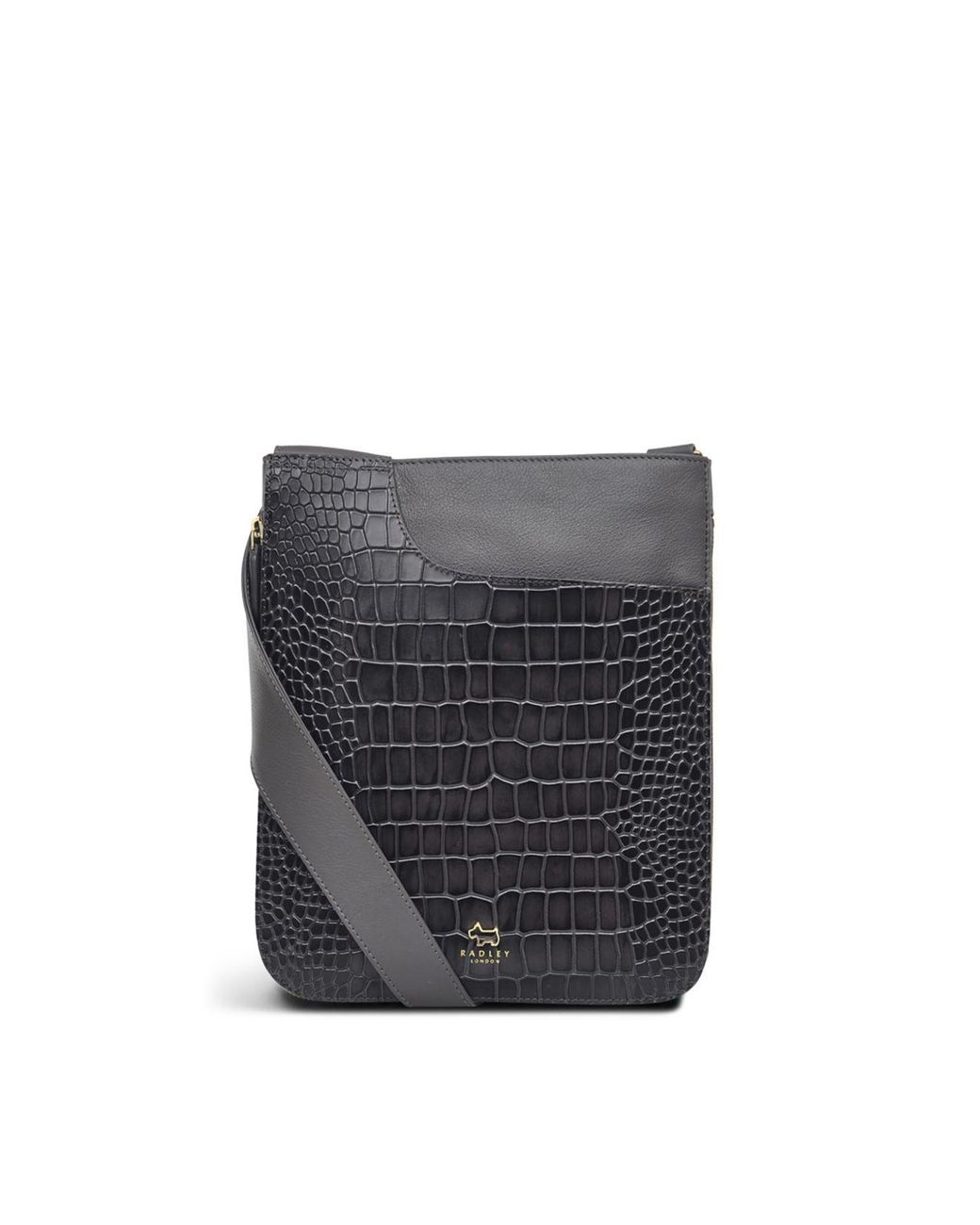 Radley Pockets Medium Zip Around Crossbody in Gray Lyst