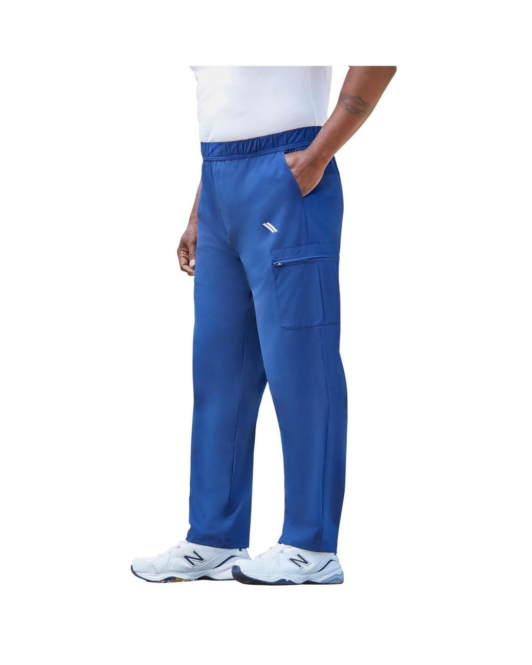 Kingsize Blue Big & Tall Tech Pants for men