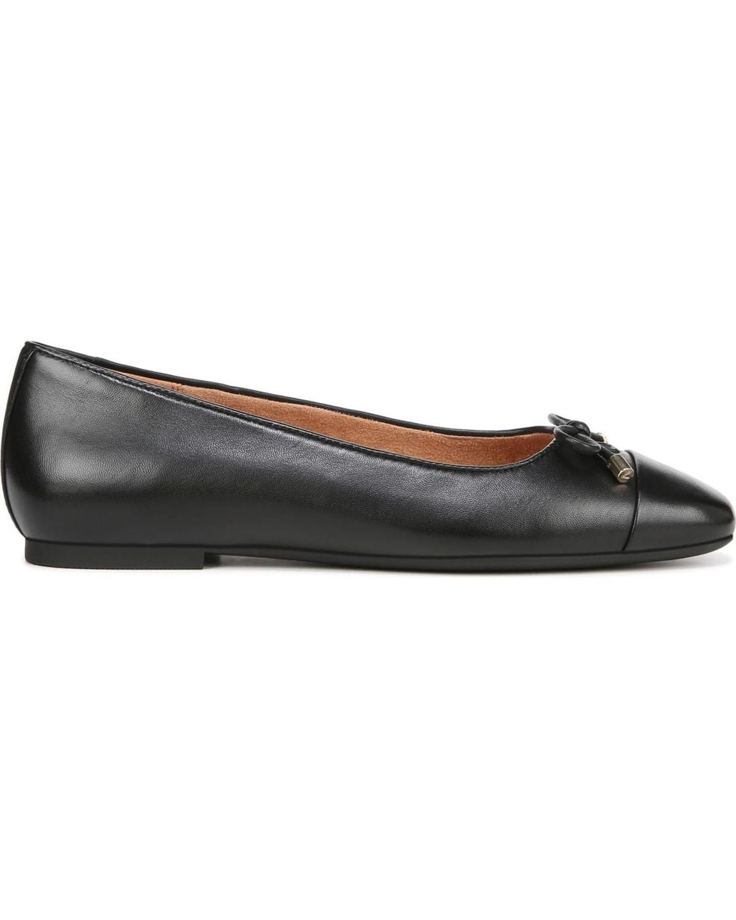 Vionic Black Klara Ballet Flats