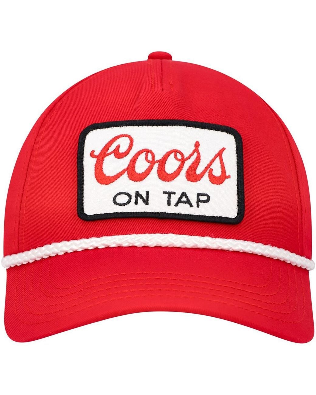 American Needle Red Coors Roscoe Adjustable Hat for men