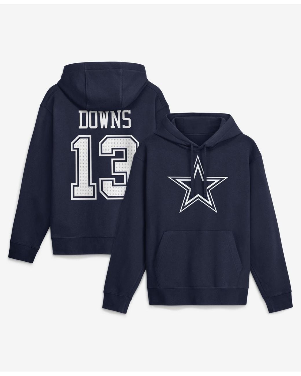 Caleb Color Nike Caleb Downs Dallas Cowboys Name & Number Hoodie in Blue for Men | Lyst